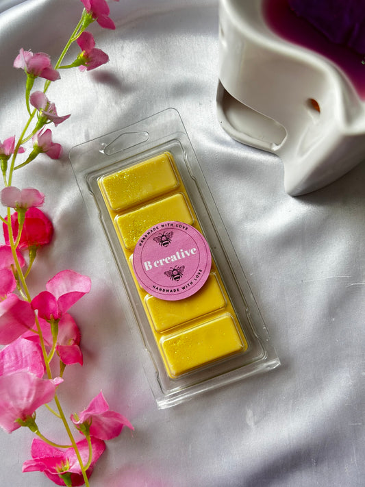 Foam banana wax melts