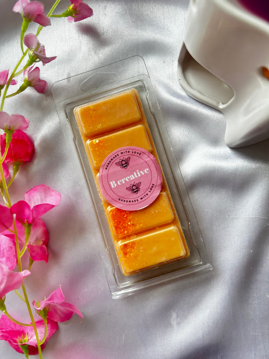 Orange sherbet wax melts