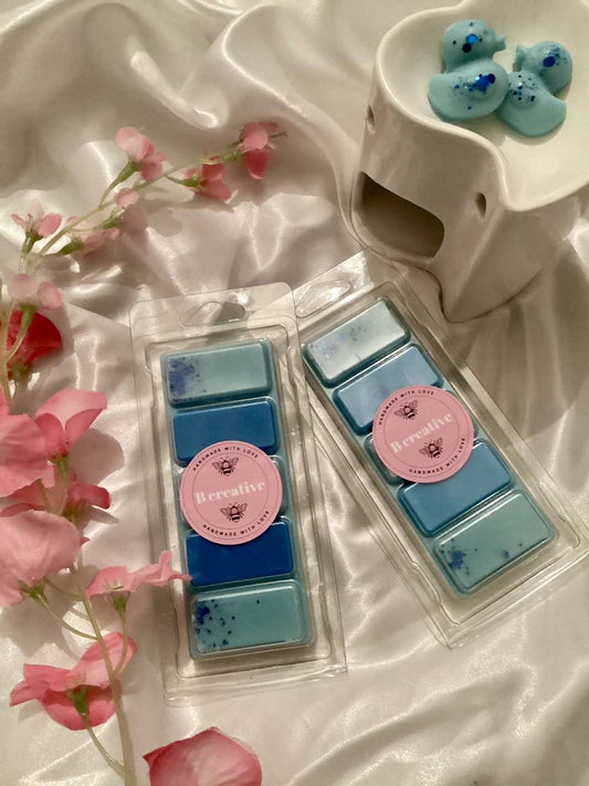 Sticky blueberry sugar wax melts