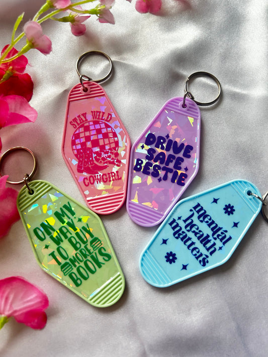 Holographic keyrings