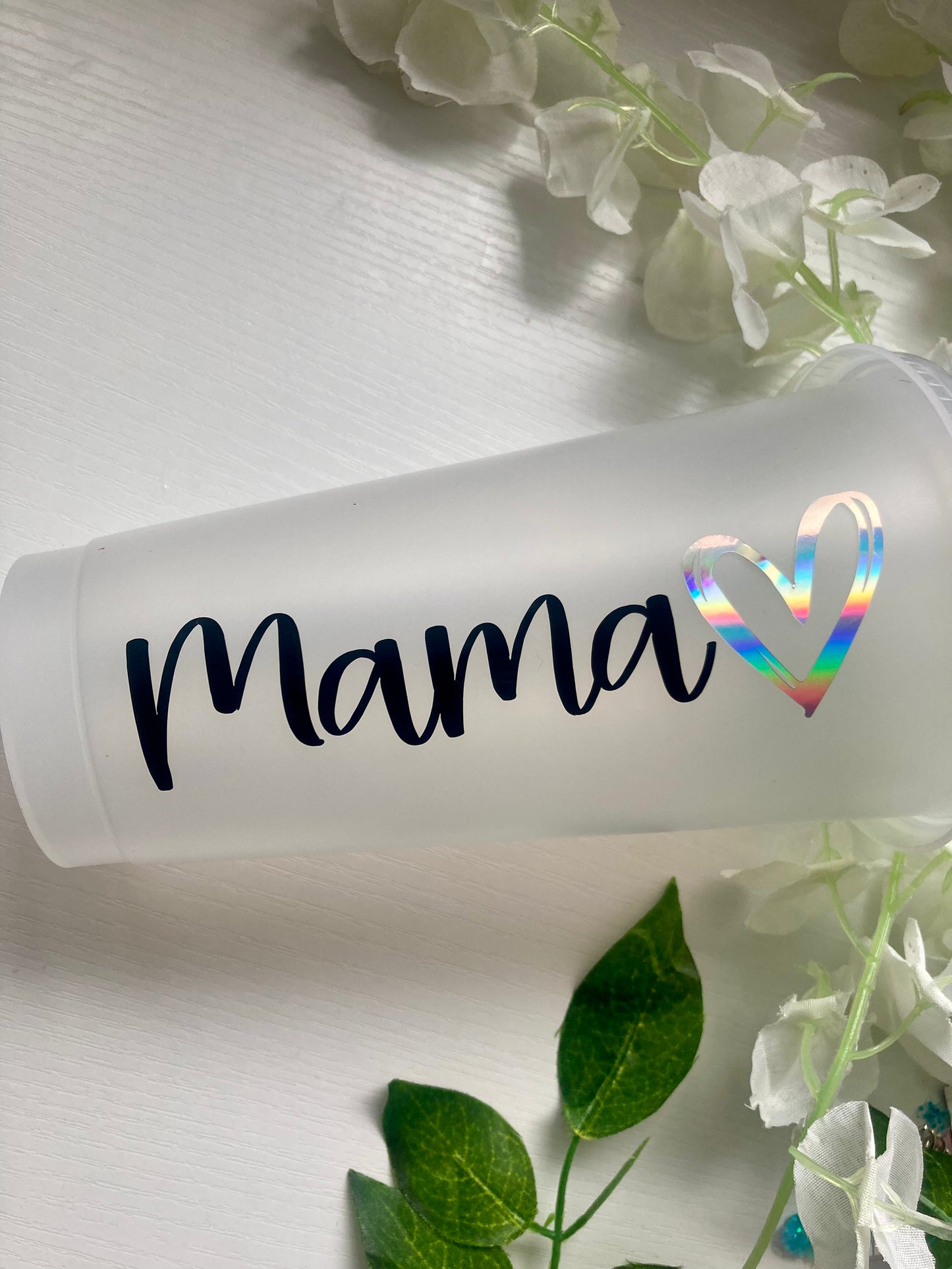 Mama and mini plastic cold cups